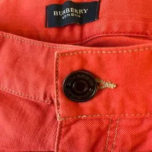 Burberry Pants Burberry Mens Pants Coral Size 44 Eu 34 Us